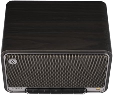 Edifier D32 - Enceinte Bluetooth Transportable sans Fil Fonctionne avec Airplay 2 certifié Audio Haute-Résolution, 60 W RMS