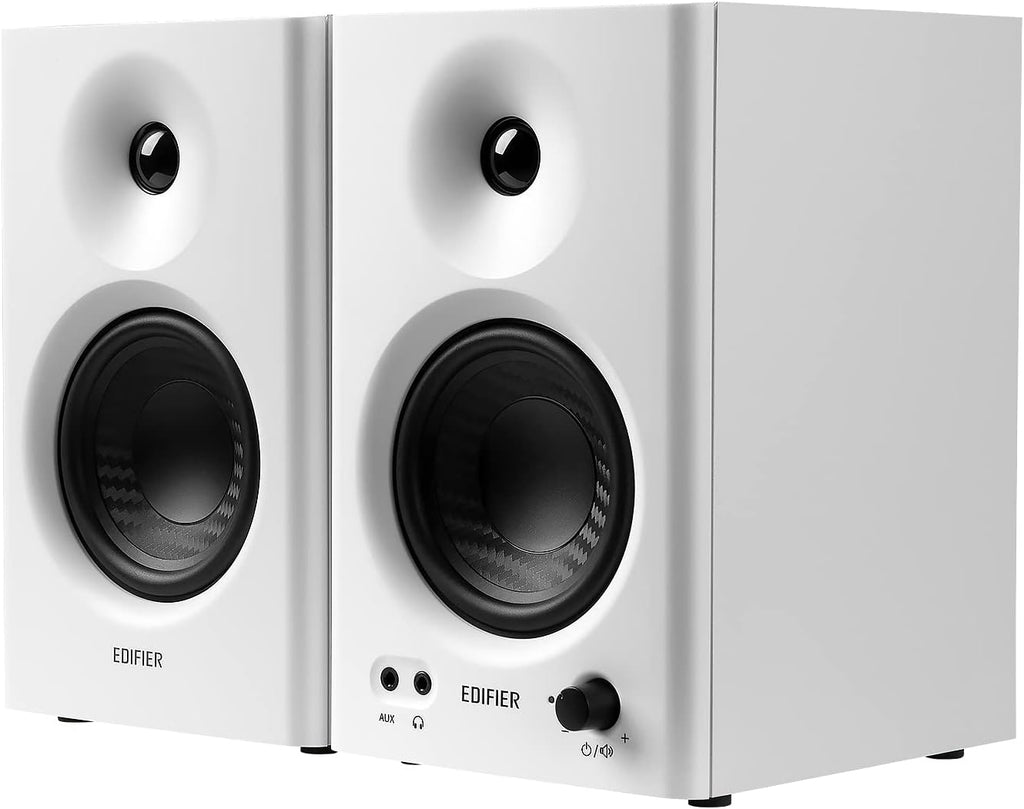 Edifier MR4 - Moniteur de Studio Compact 2.0, Amplificateur Classe D, Deux Modes Sonores, 42W