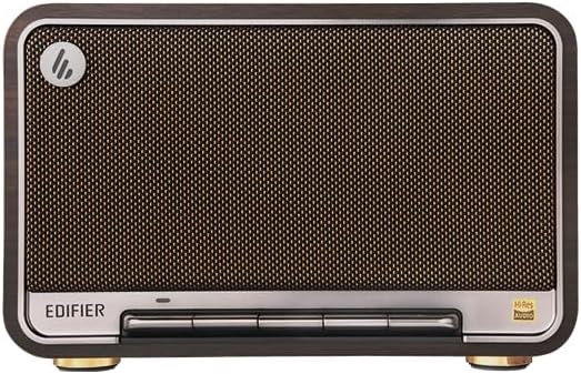 Edifier D32 - Enceinte Bluetooth Transportable sans Fil Fonctionne avec Airplay 2 certifié Audio Haute-Résolution, 60 W RMS