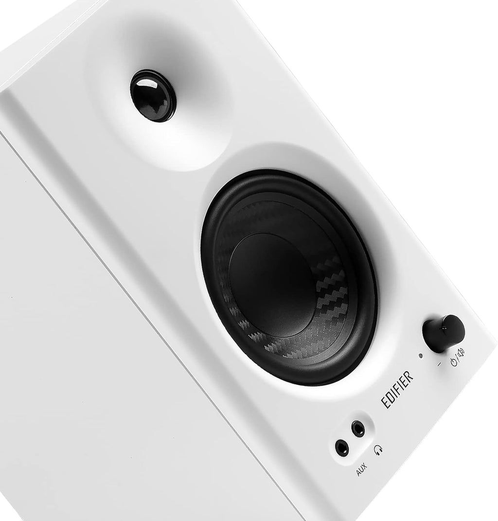 Edifier MR4 - Moniteur de Studio Compact 2.0, Amplificateur Classe D, Deux Modes Sonores, 42W