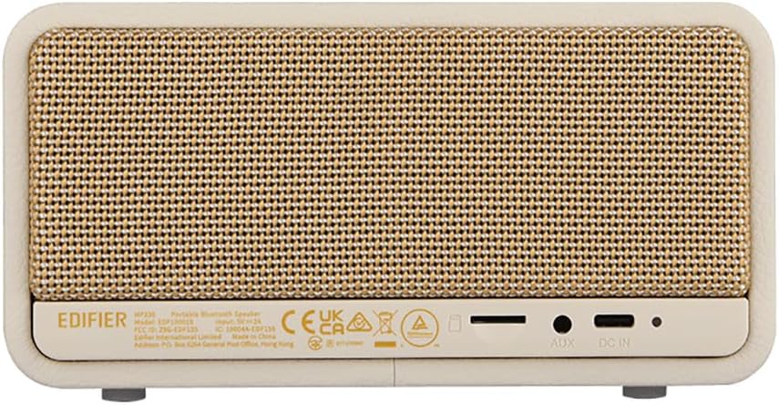 EDIFIER MP230 - Enceinte Portable Bluetooth sans Fil Lecture Via Bluetooth, AUX et Carte Micro SD - 20W RMS