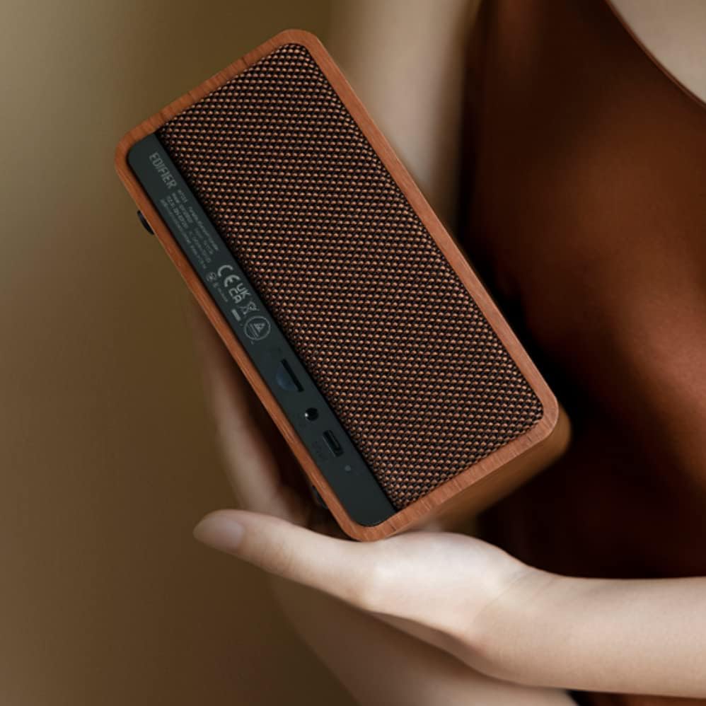 EDIFIER MP230 - Enceinte Portable Bluetooth sans Fil Lecture Via Bluetooth, AUX et Carte Micro SD - 20W RMS