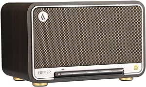 Edifier D32 - Enceinte Bluetooth Transportable sans Fil Fonctionne avec Airplay 2 certifié Audio Haute-Résolution, 60 W RMS