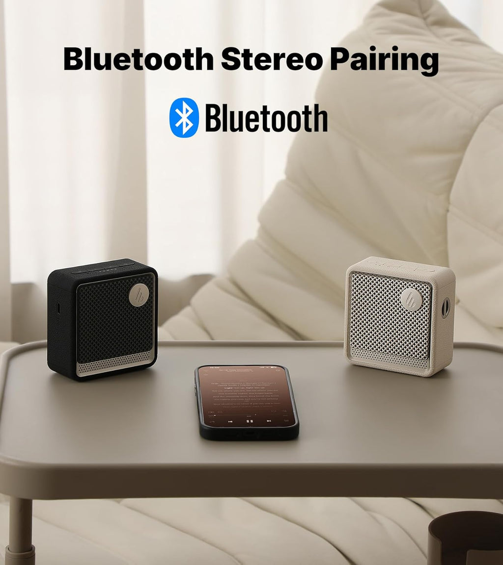 Edifier ES20 - Enceinte Bluetooth portable, étanche IP67, 12 heures d'autonomie, connectivité sans fil pour la maison, le bureau et l'extérieur