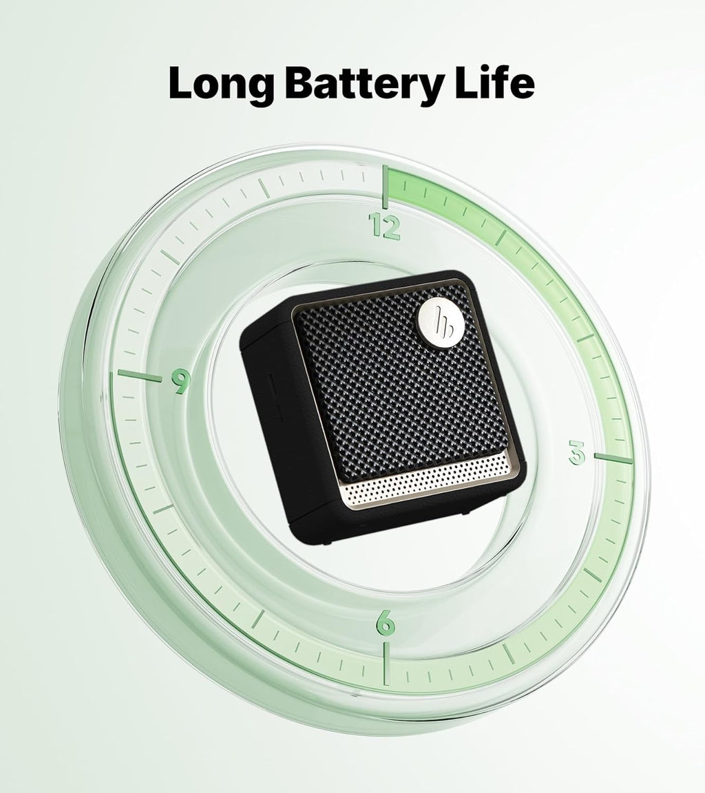 Edifier ES20 - Enceinte Bluetooth portable, étanche IP67, 12 heures d'autonomie, connectivité sans fil pour la maison, le bureau et l'extérieur