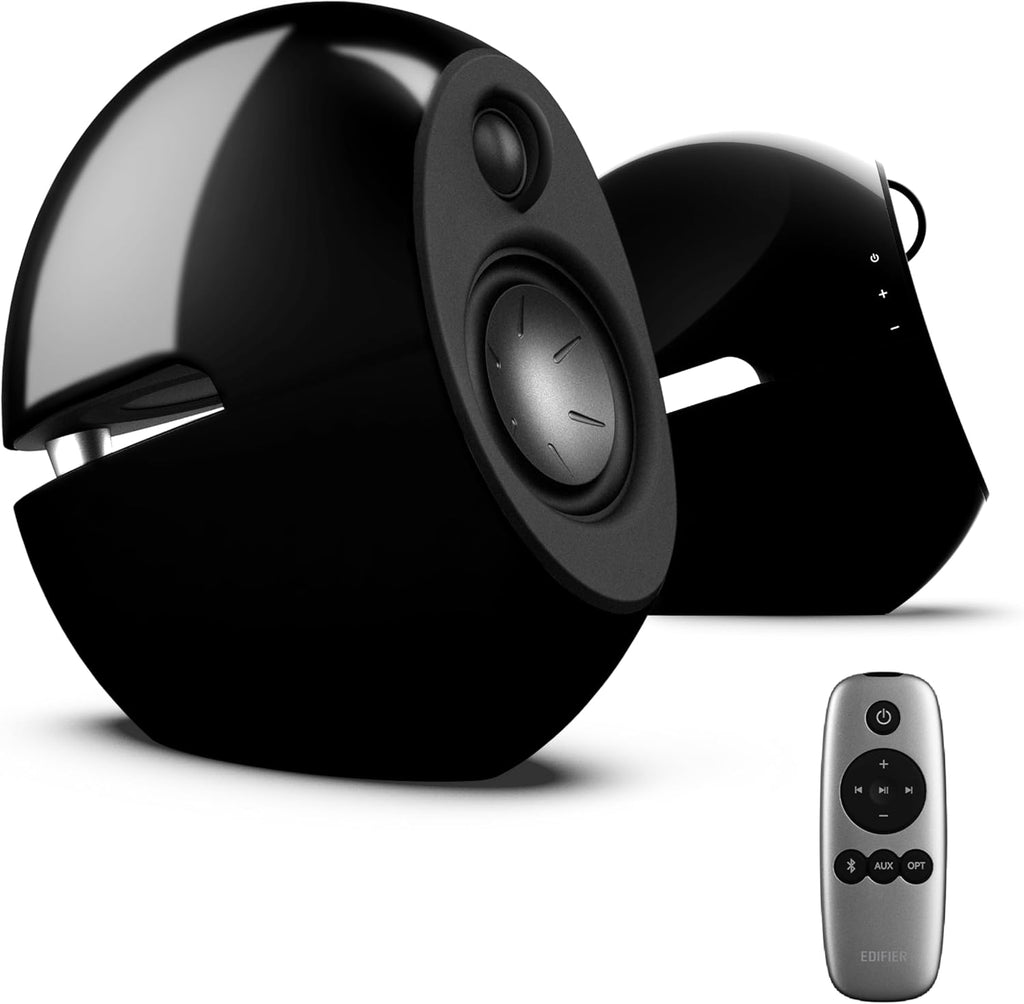 EDIFIER E25HD - Ensemble De Haut-Parleurs Design Avec Bluetooth 5.3 (74 Watts), Audio Hi-Res Sans Fil, LDAC Et Modes Sonores Via L'Application Edifier ConneX
