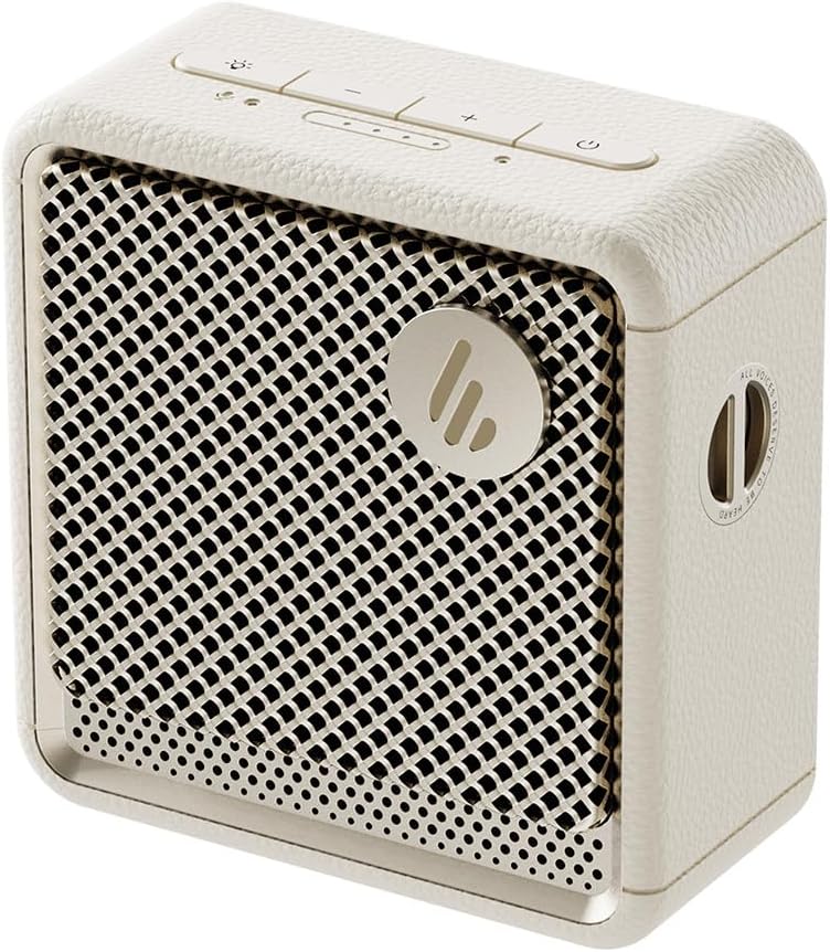 Edifier ES20 - Enceinte Bluetooth portable, étanche IP67, 12 heures d'autonomie, connectivité sans fil pour la maison, le bureau et l'extérieur