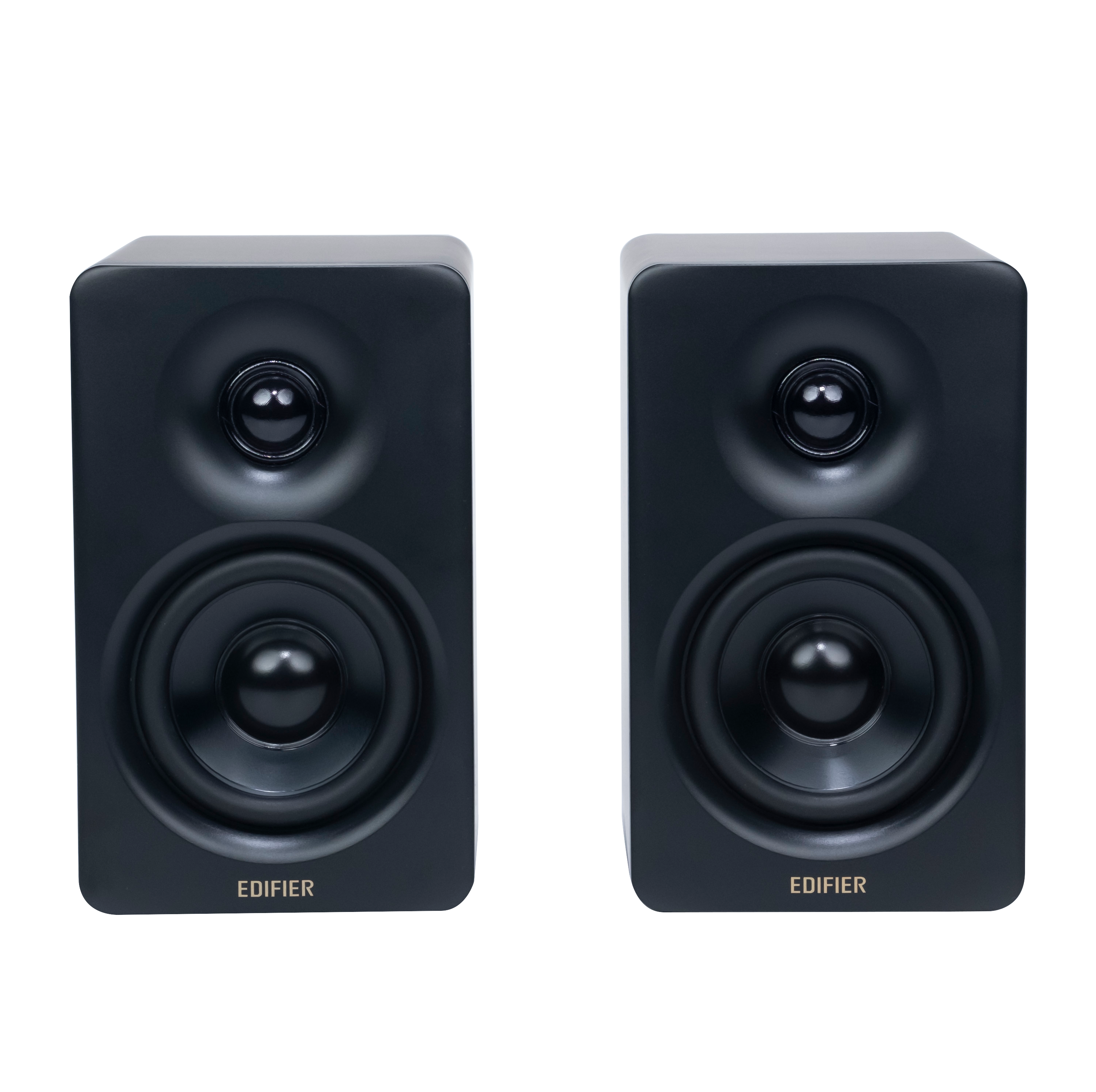 Edifier M60 - Haut-parleurs Bibliotheques 2.0, Bluetooth 5.3, 66W RMS, Audio Hi-Res, LDAC, Basses 3" & Tweeter 1", Entrées USB-C & AUX, Panneau Tactile Sensible, Enceintes PC