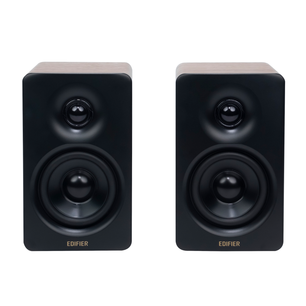 Edifier M60 - Haut-parleurs Bibliotheques 2.0, Bluetooth 5.3, 66W RMS, Audio Hi-Res, LDAC, Basses 3" & Tweeter 1", Entrées USB-C & AUX, Panneau Tactile Sensible, Enceintes PC