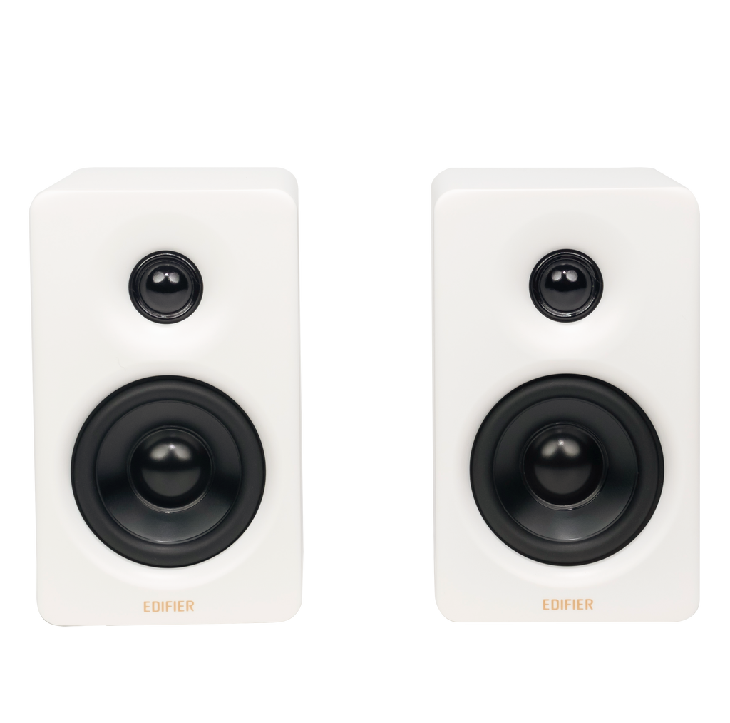 Edifier M60 - Haut-parleurs Bibliotheques 2.0, Bluetooth 5.3, 66W RMS, Audio Hi-Res, LDAC, Basses 3" & Tweeter 1", Entrées USB-C & AUX, Panneau Tactile Sensible, Enceintes PC