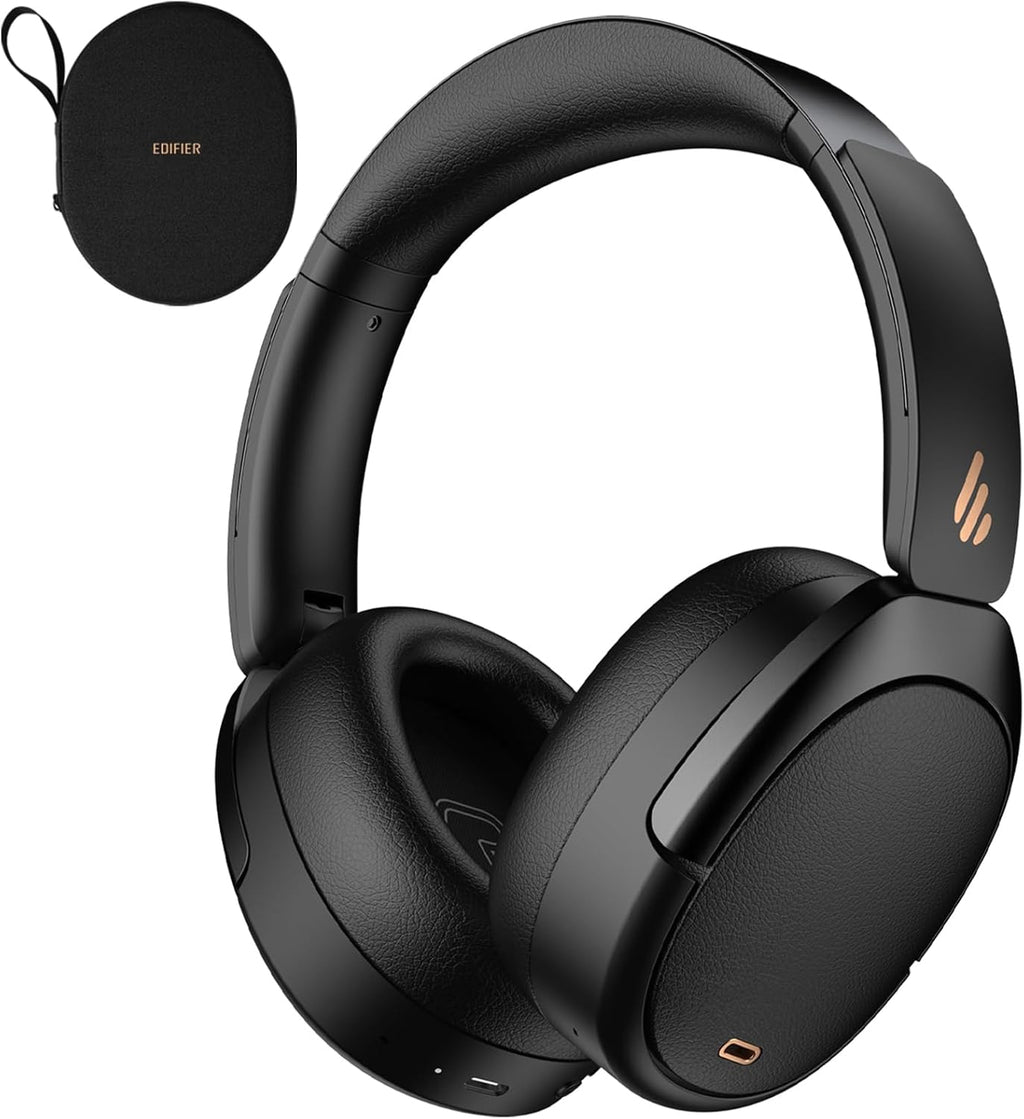 Edifier WH950NB Casque Hybride Active Noise Cancelling Codec -LDAC avec Audio Hi-Res et Custom EQ Via Application après 55H Playtime avec Casque Bluetooth V5.3 Pliable sans Fil