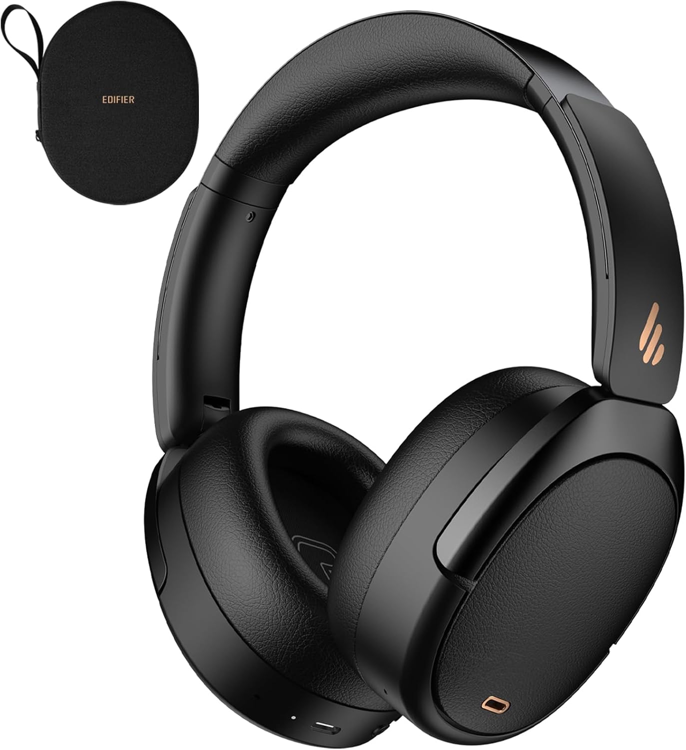 Edifier WH950NB Casque Hybride Active Noise Cancelling Codec -LDAC avec Audio Hi-Res et Custom EQ Via Application après 55H Playtime avec Casque Bluetooth V5.3 Pliable sans Fil